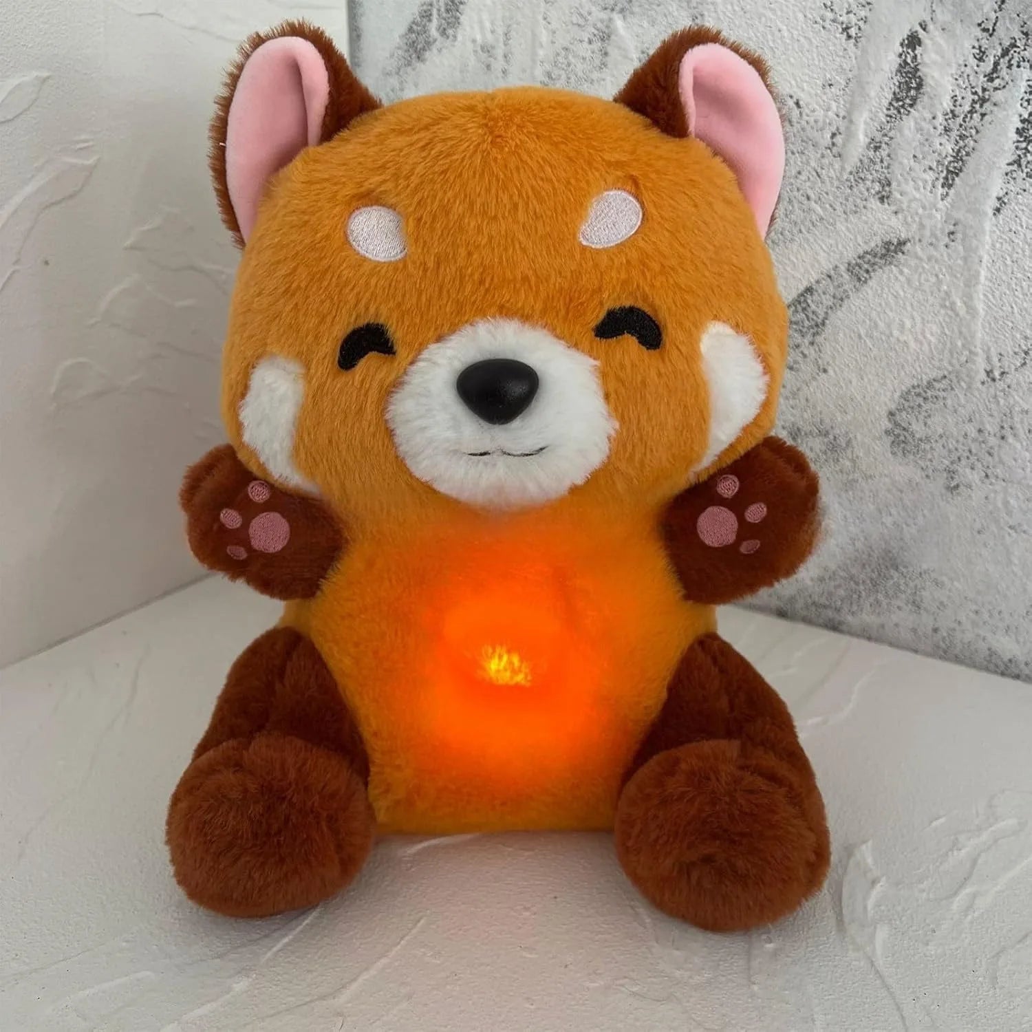 Peluche apaisante Panda Roux