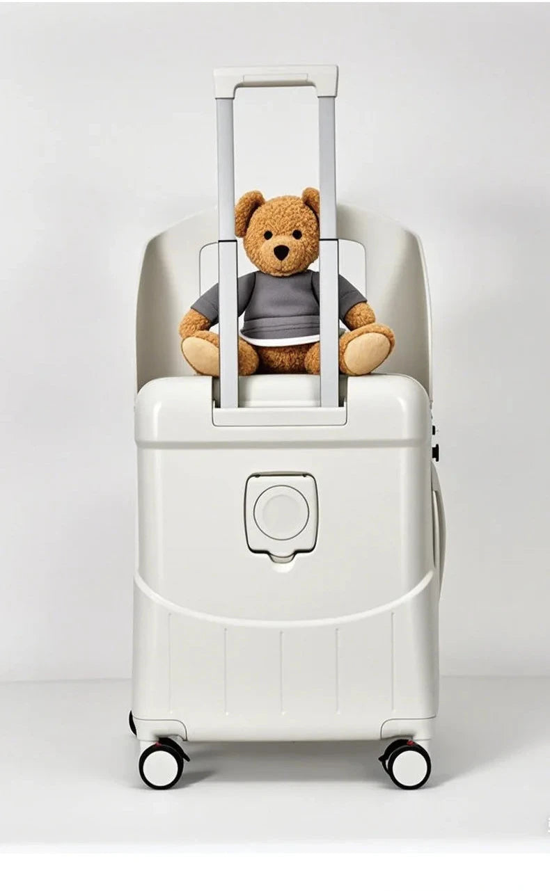 Valise cabine avec siège enfant