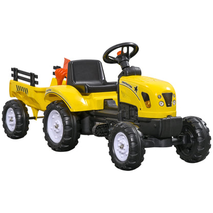 Tracteur avec remorque