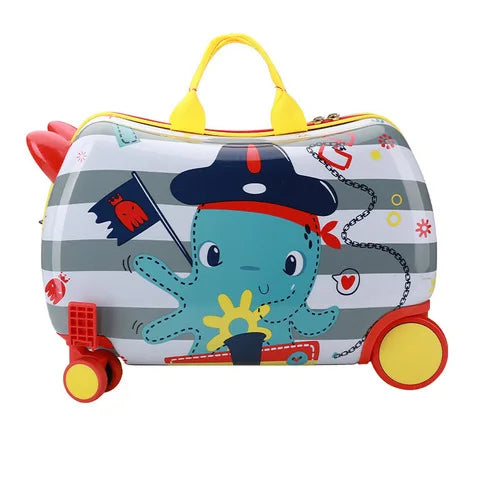 Valise ludique 4 roues pour enfants