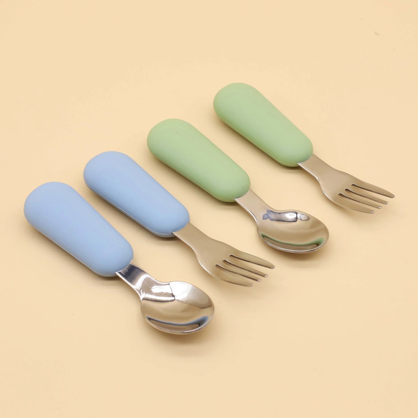 Fourchette et cuillère d'alimentation pour bébé