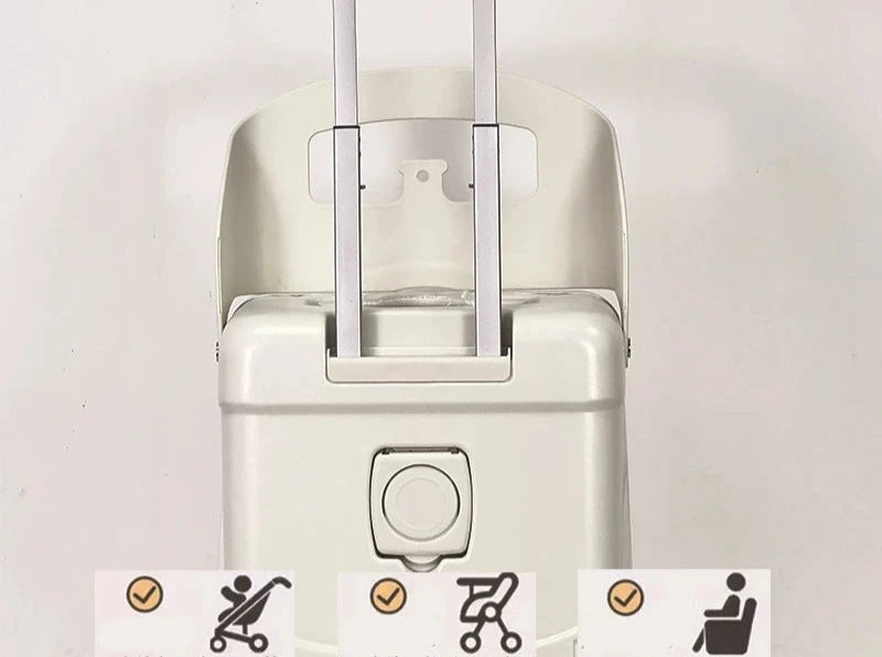 Valise cabine avec siège enfant