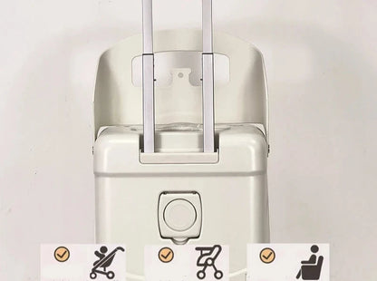 Valise cabine avec siège enfant
