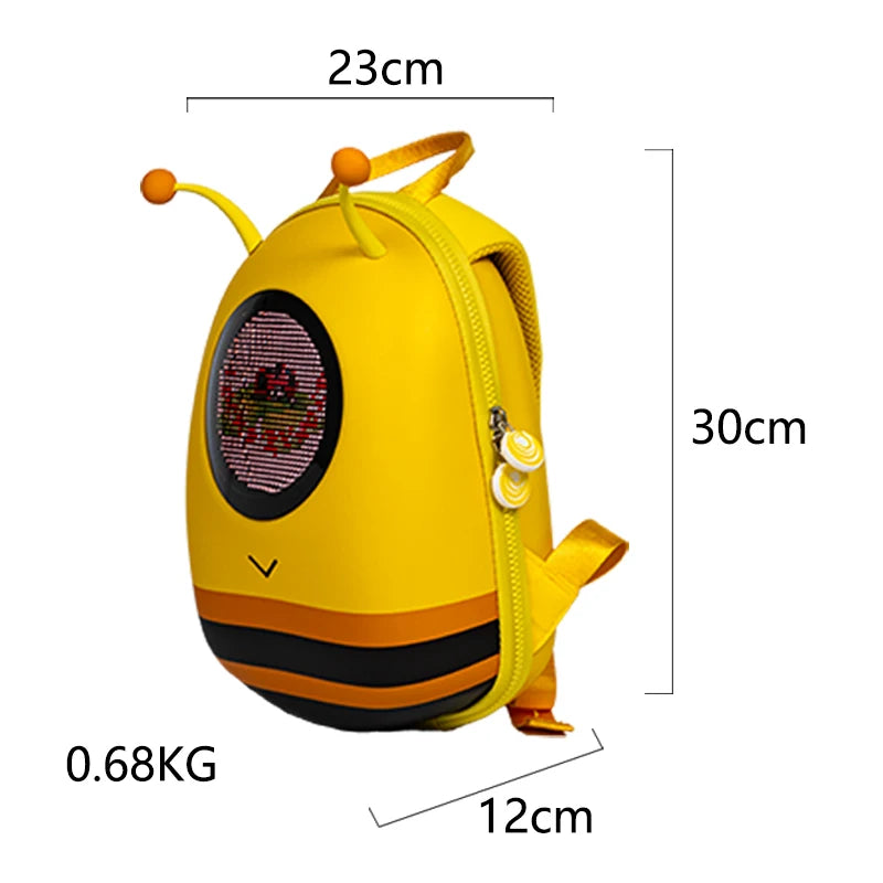 Sac à dos avec écran LED