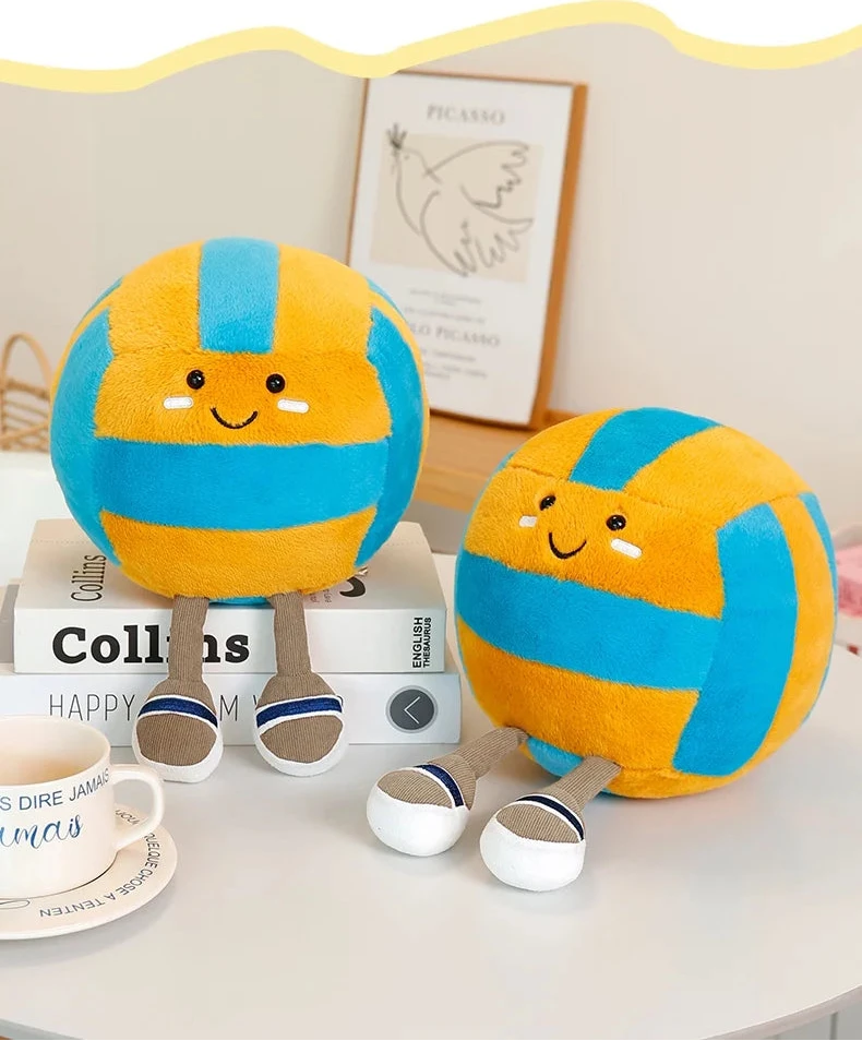 Peluche ballon de Volley-ball ou de Football américain