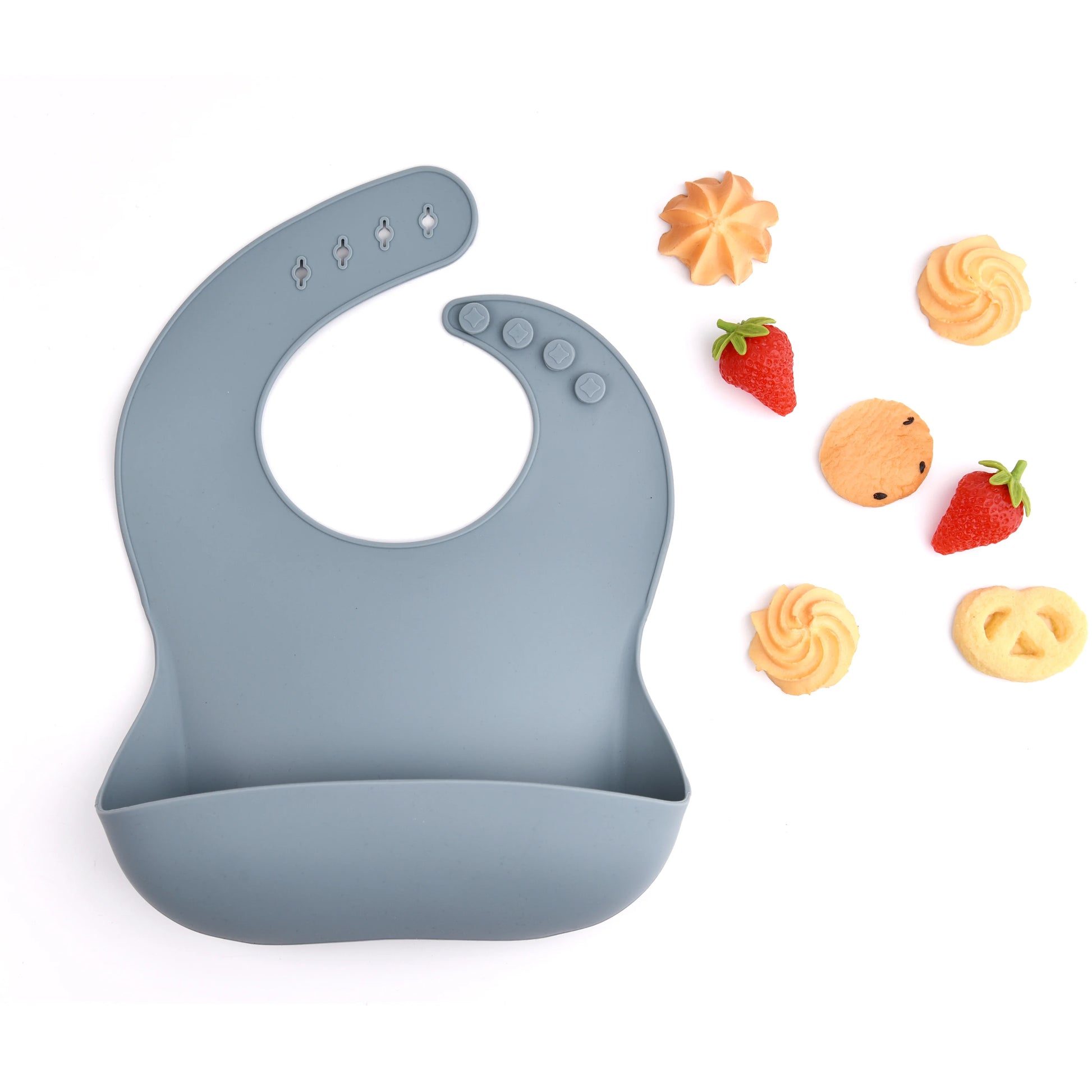 Bavoir souple en silicone