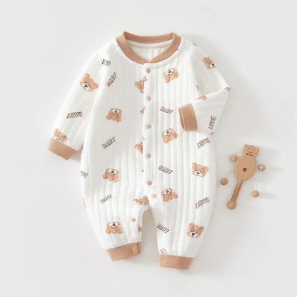 Combinaison bébé imprimé mignon