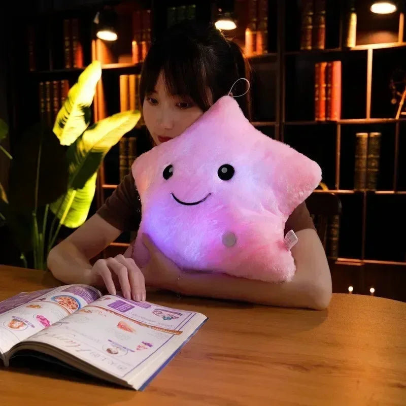 Peluche étoile lumineuse