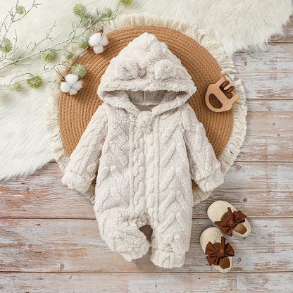 Combinaison à capuche pour bébé