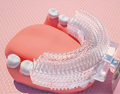 Brosse à dents électrique en forme de U pour enfants de 6 à 12 ans