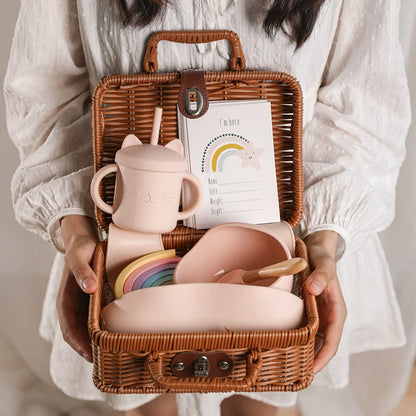 Coffret de naissance mallette