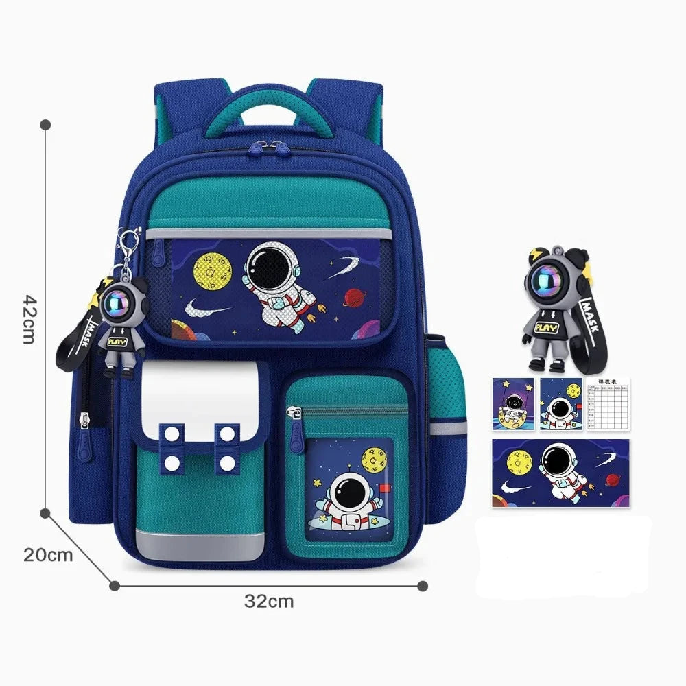 Sac à dos astronaute avec porte-clés