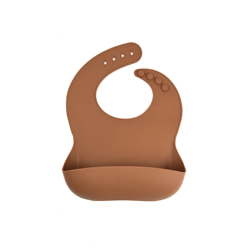 Bavoir souple en silicone