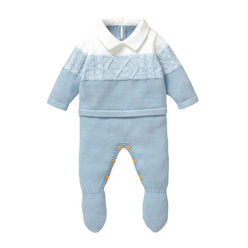 Barboteuse tricot pour bébé
