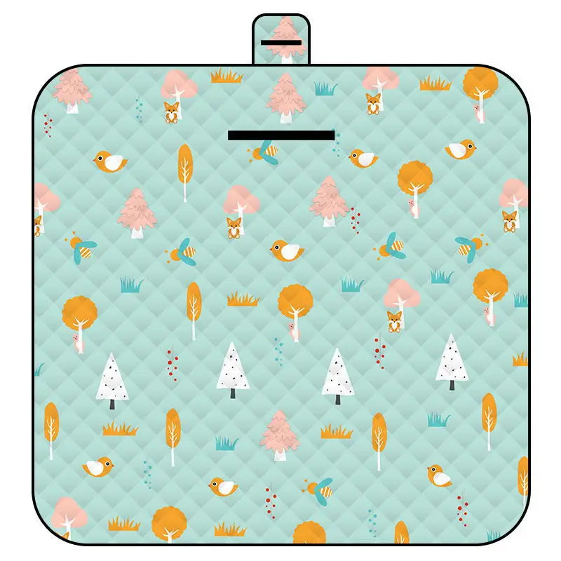 Tapis de pique-nique portable, pliable et imperméable motifs animaux