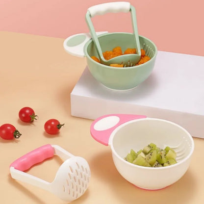 Bol presse-aliments pour tout-petits
