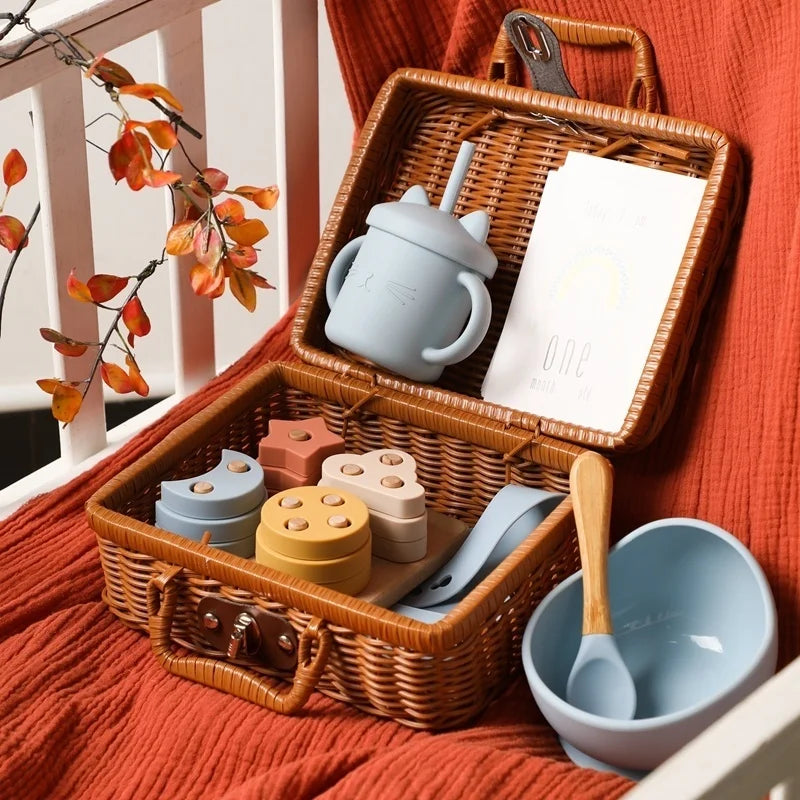 Coffret de naissance mallette