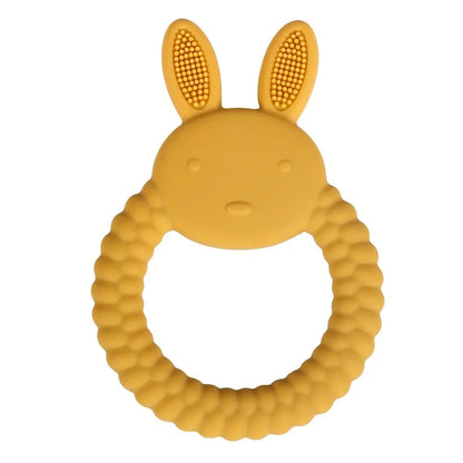 Anneau de dentition en silicone pour bébé