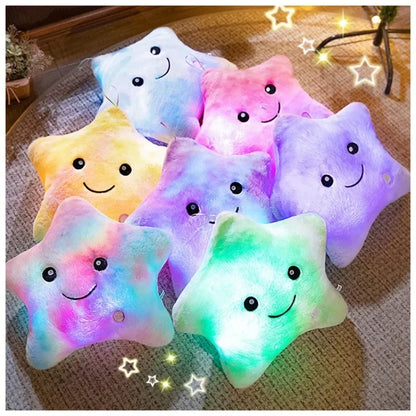 Peluche étoile lumineuse