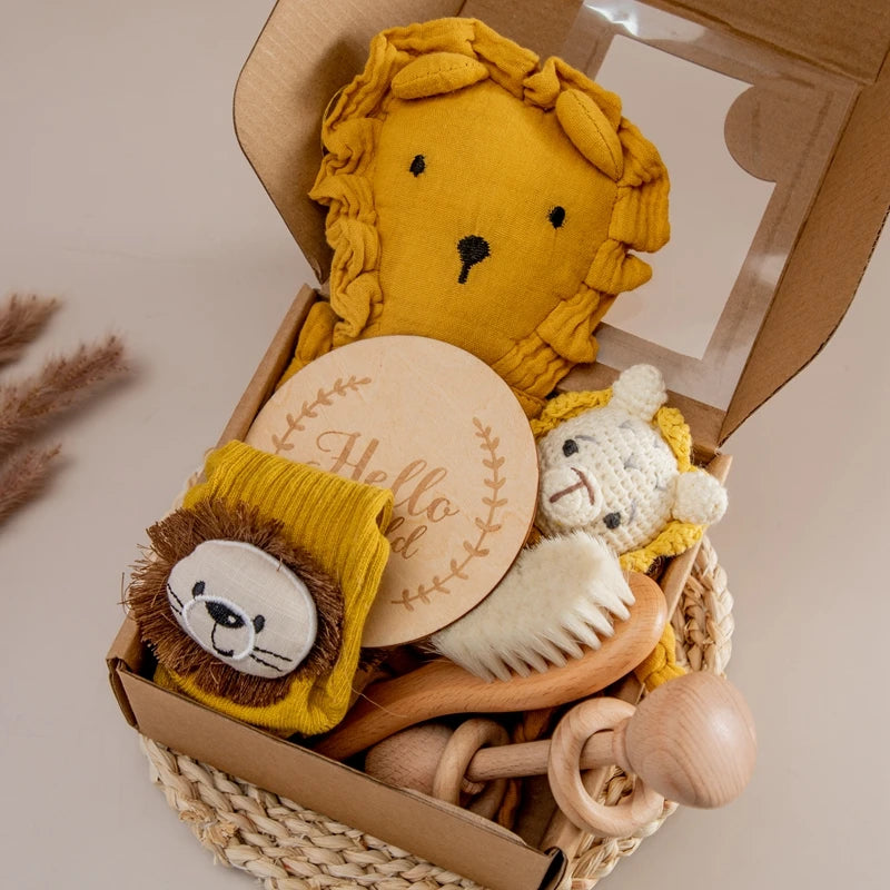 Coffret cadeau de naissance 6 pièces