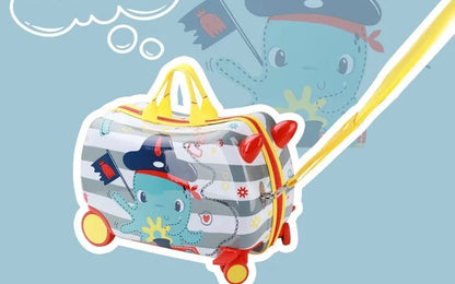 Valise ludique 4 roues pour enfants