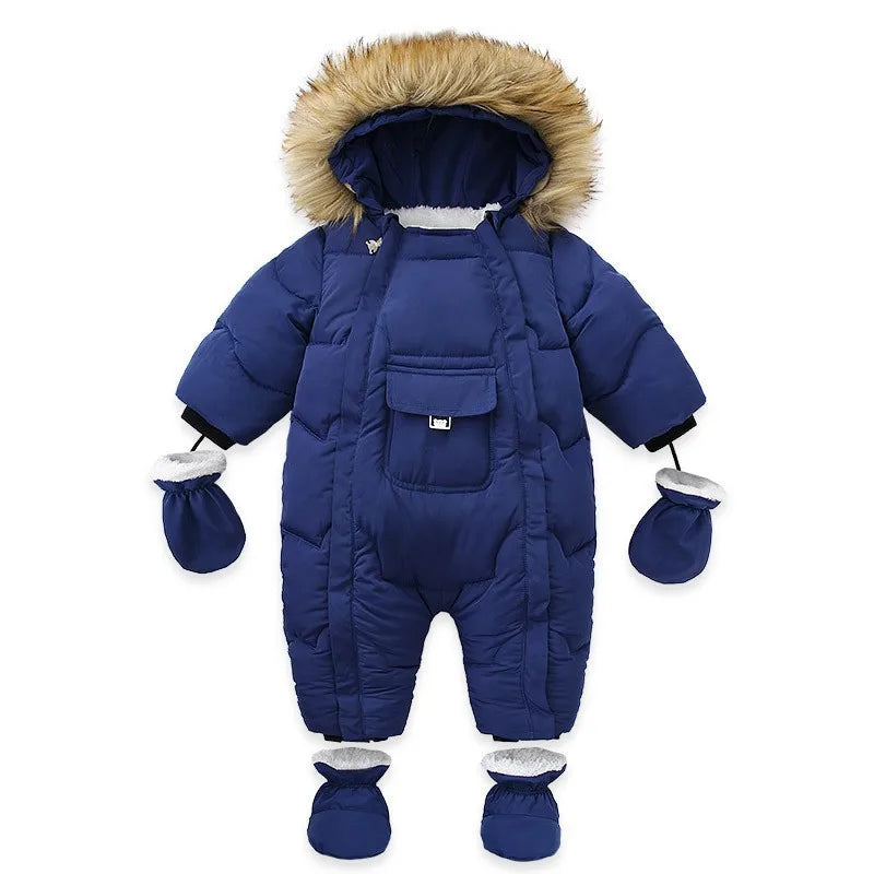 Combinaison pilote à doublure polaire à capuche