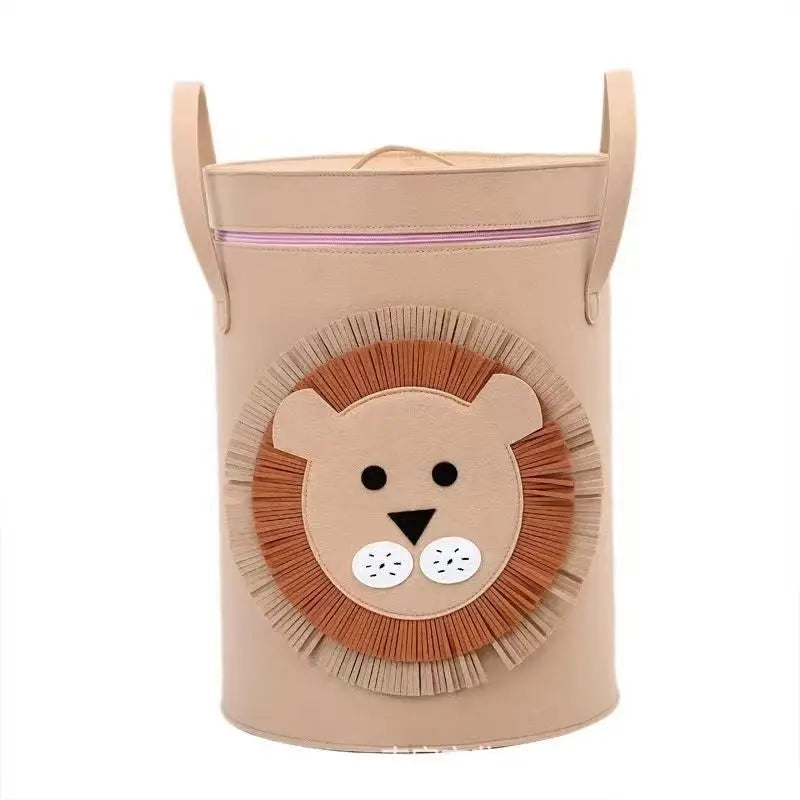 Paniers de rangement pour jouets ou linge pour chambre d'enfant - motifs animaliers
