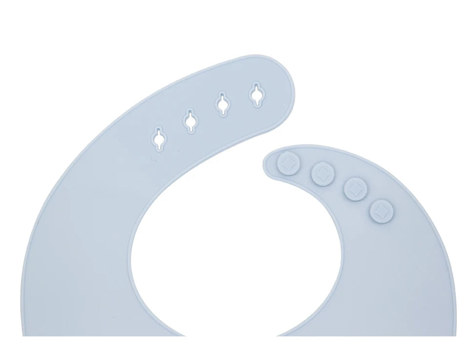 Bavoirs imperméables réglables pour enfants en Silicone souple