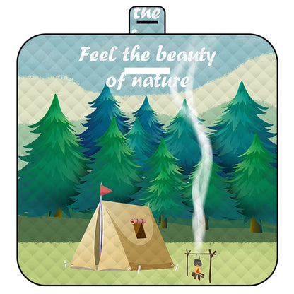 Tapis de pique-nique portable, pliable et imperméable