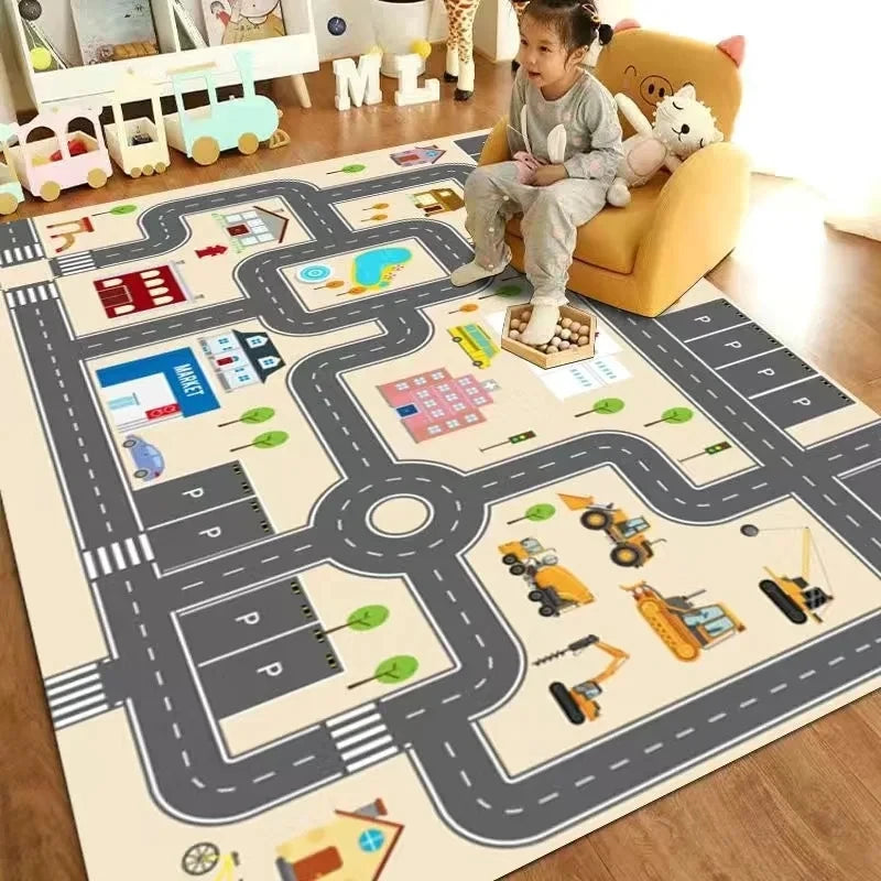 Tapis de circulation routière pour enfants