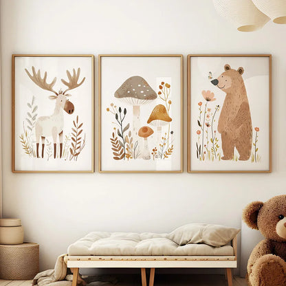 Toile d'art mural pour chambre d'enfant