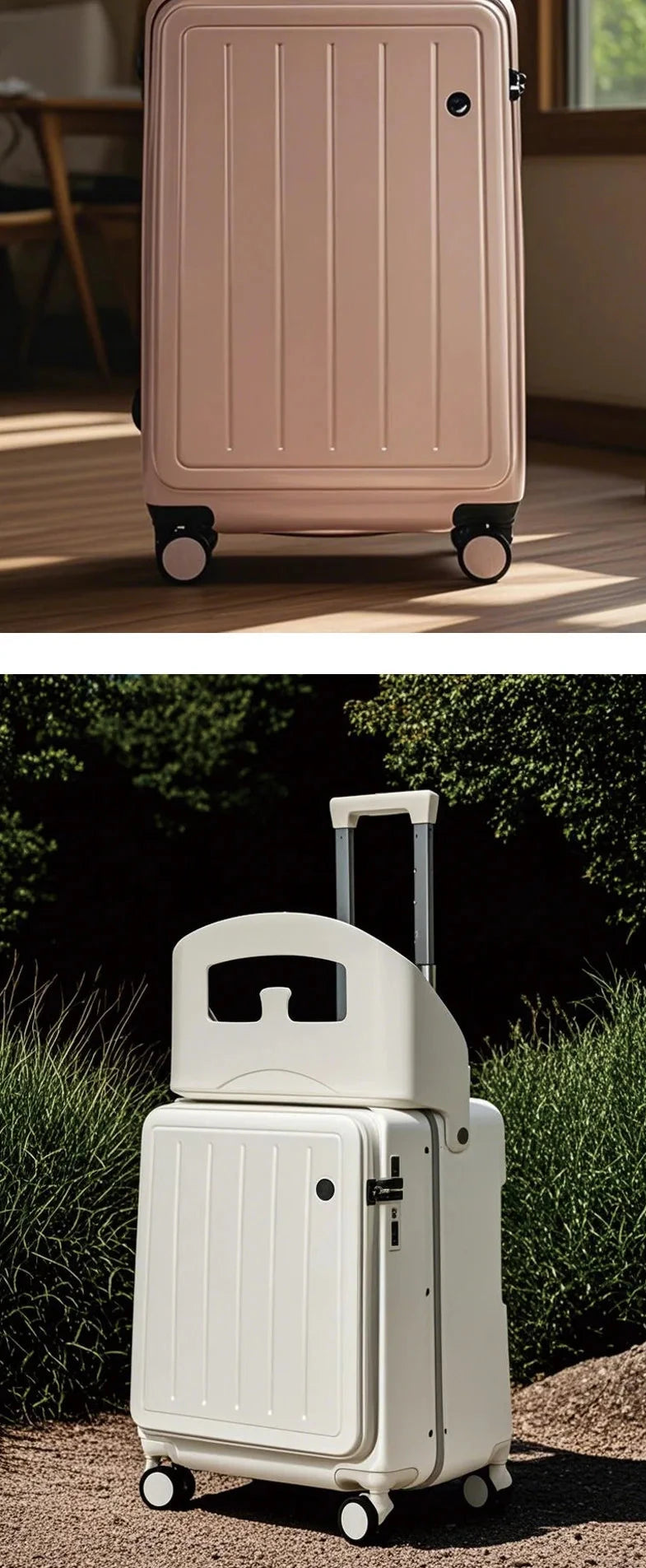 Valise cabine avec siège enfant