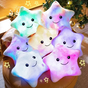 Peluche étoile lumineuse