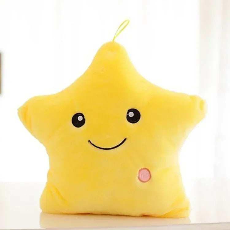 Peluche étoile lumineuse