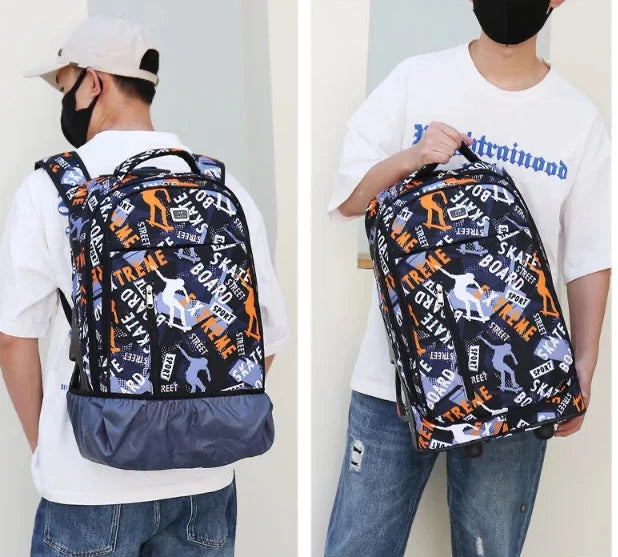 Sac à dos roulant pour ados