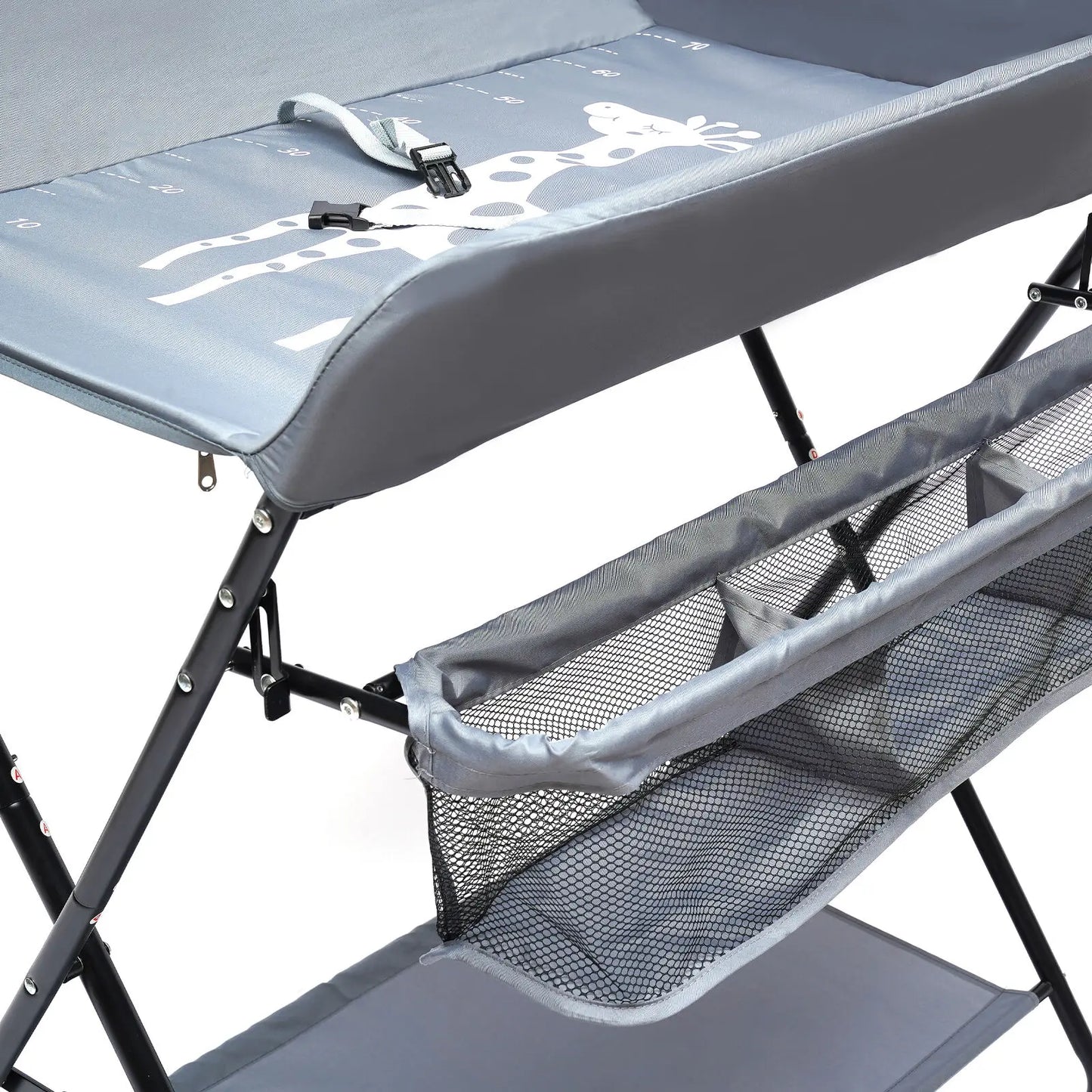 Table à langer pliable avec rangements