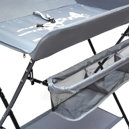 Table à langer pliable avec rangements