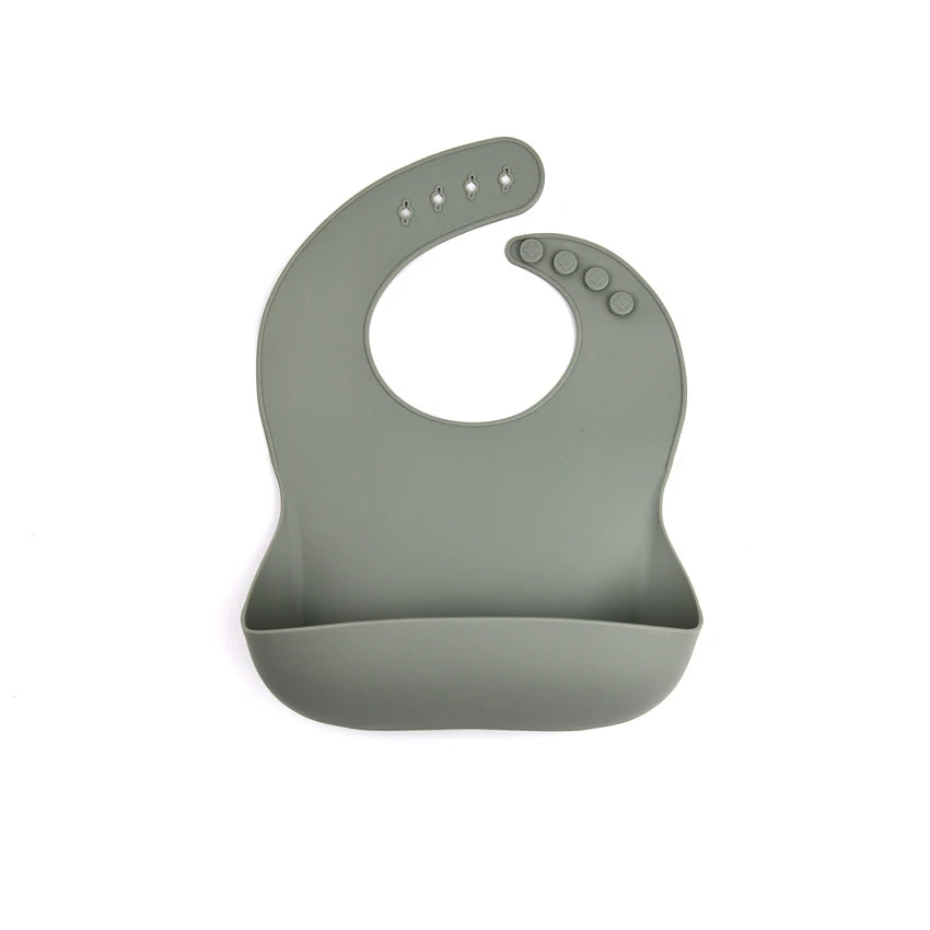 Bavoir souple en silicone