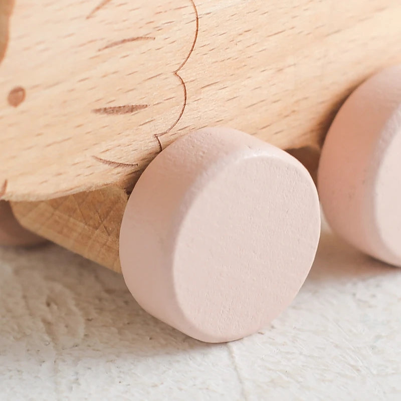 Jouets en bois pour bébé - collection dinosaures