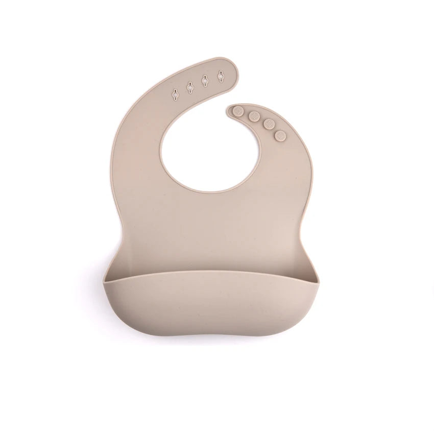 Bavoir souple en silicone