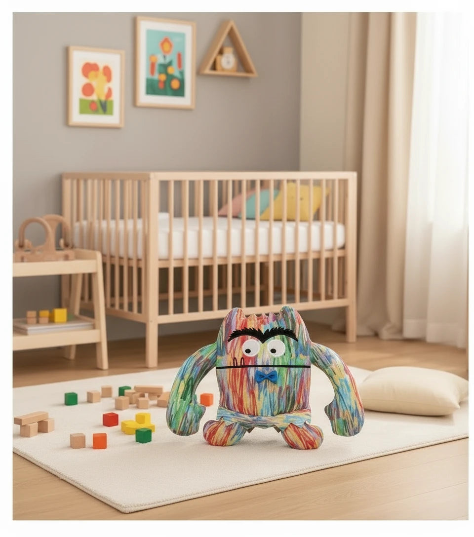 Peluche monstre des émotions pour enfants - 15 cm