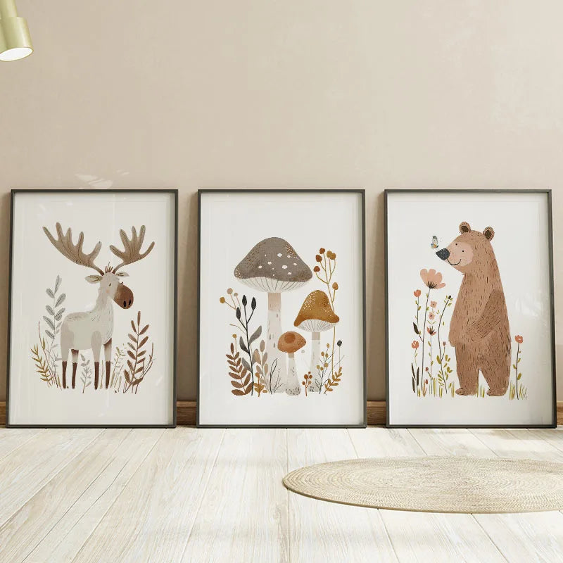 Toile d'art mural pour chambre d'enfant