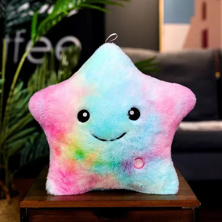 Peluche étoile lumineuse