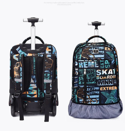 Sac à dos roulant pour ados