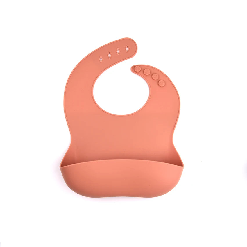 Bavoir souple en silicone