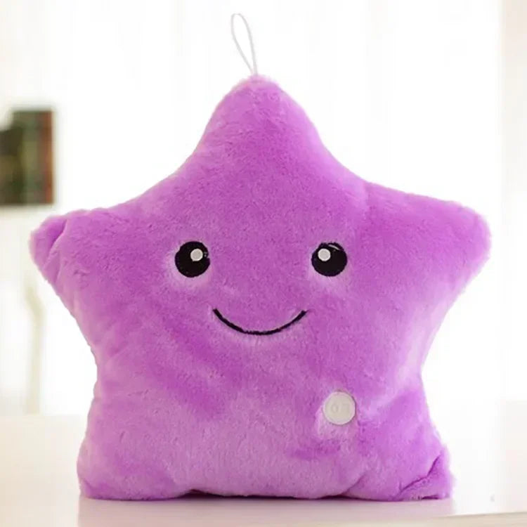 Peluche étoile lumineuse