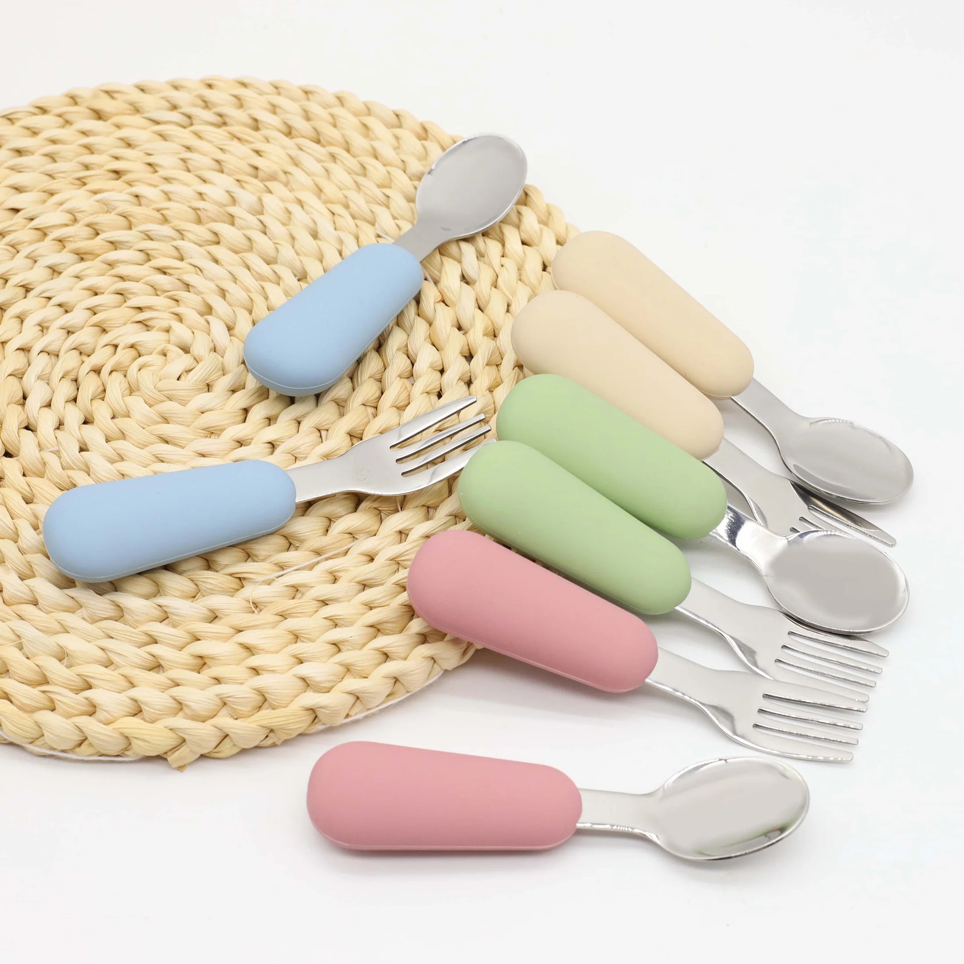 Fourchette et cuillère d'alimentation pour bébé
