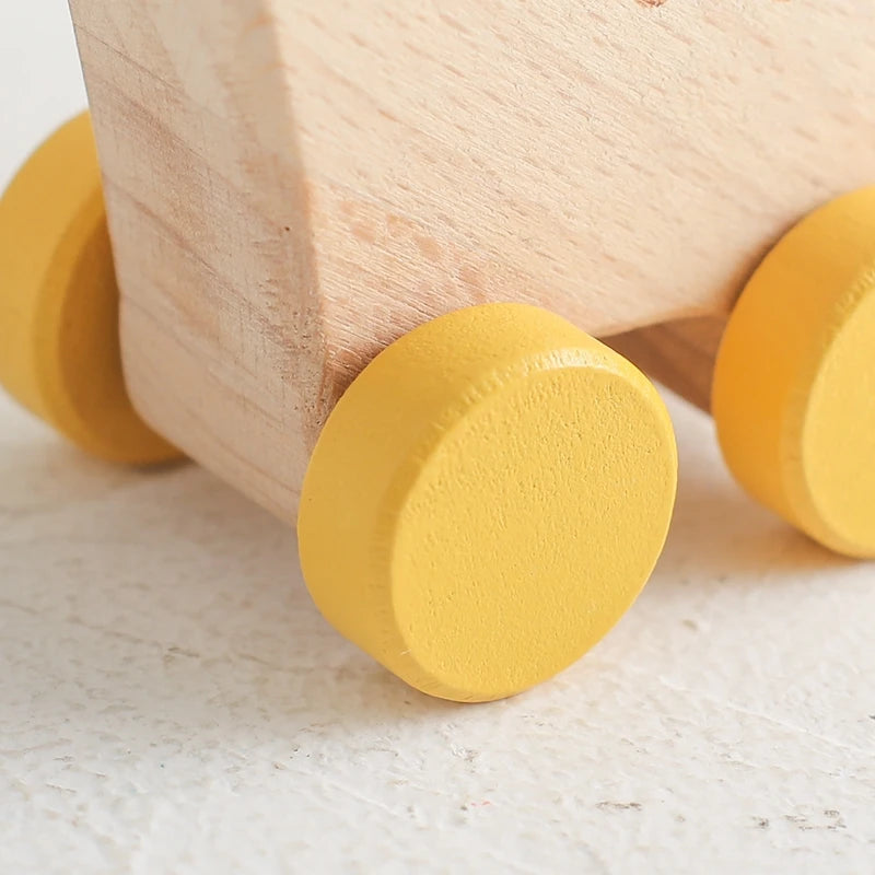 Jouets en bois pour bébé - collection dinosaures