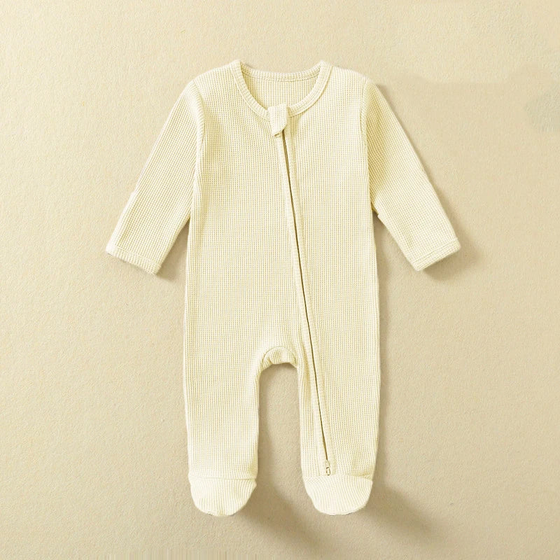 Barboteuse manches longues en coton