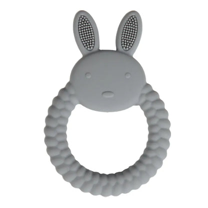 Anneau de dentition en silicone pour bébé